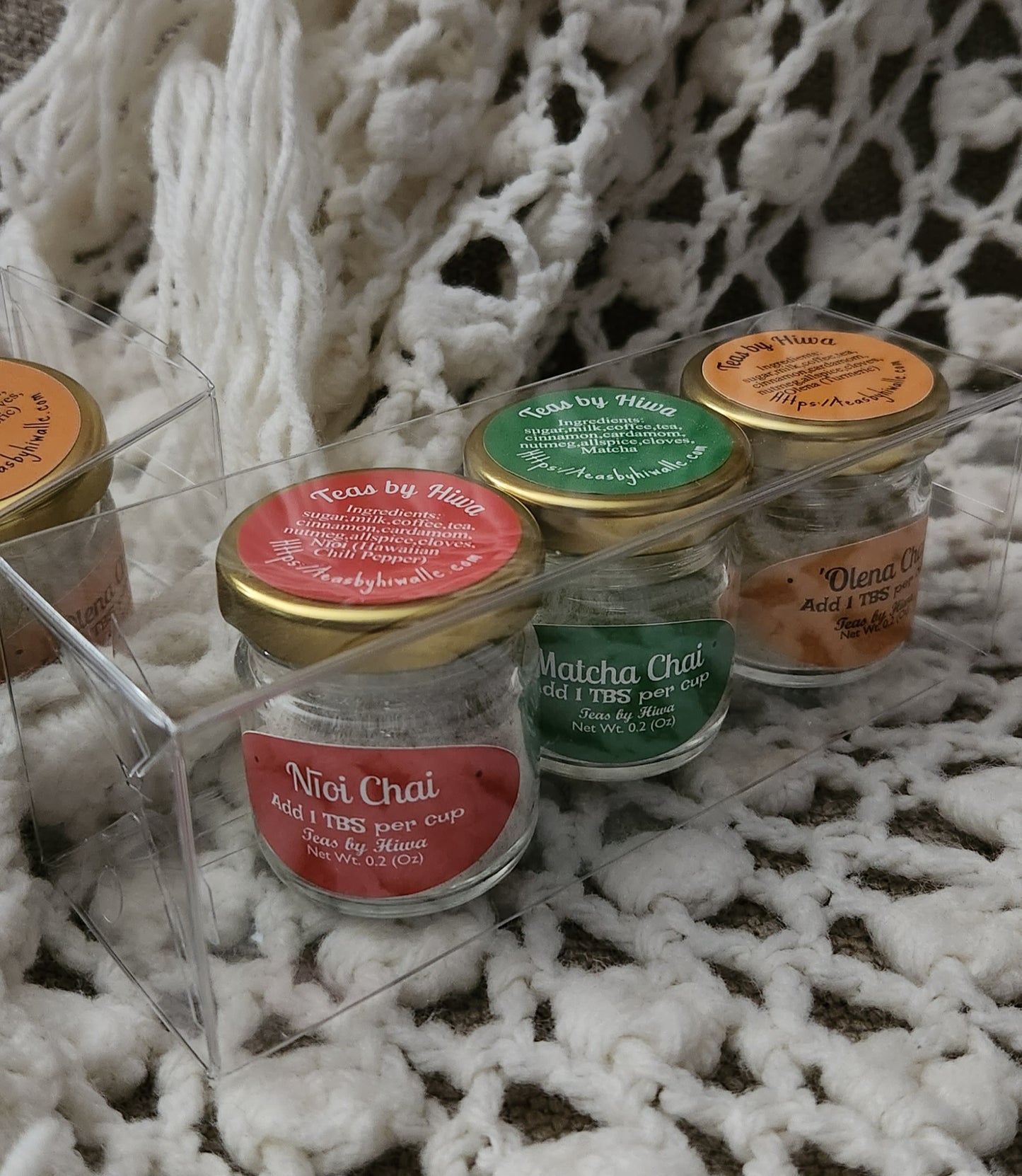 Sampler Jar- Specialty Chai's